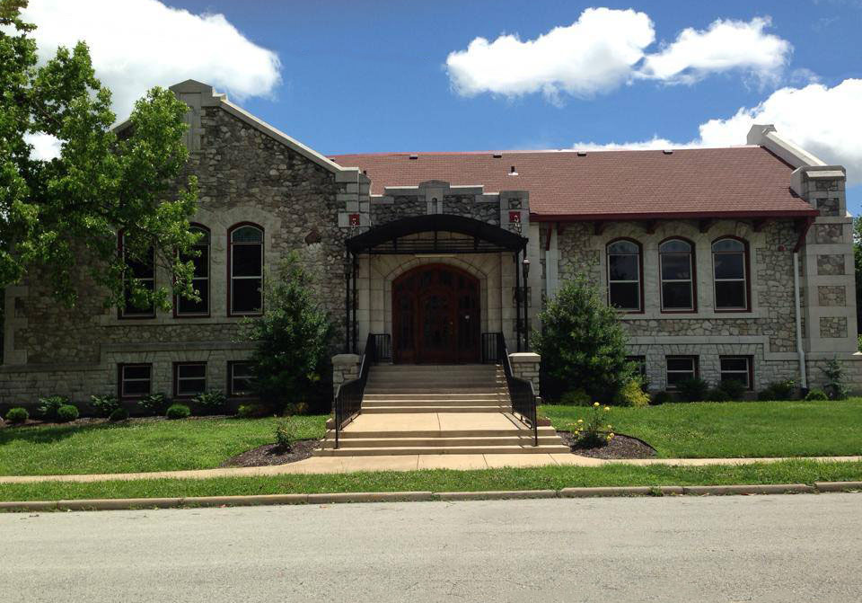 Westside of Library 